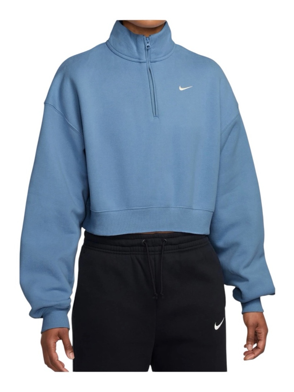 Nike Phoenix Fleece Crop Sweatshirt M